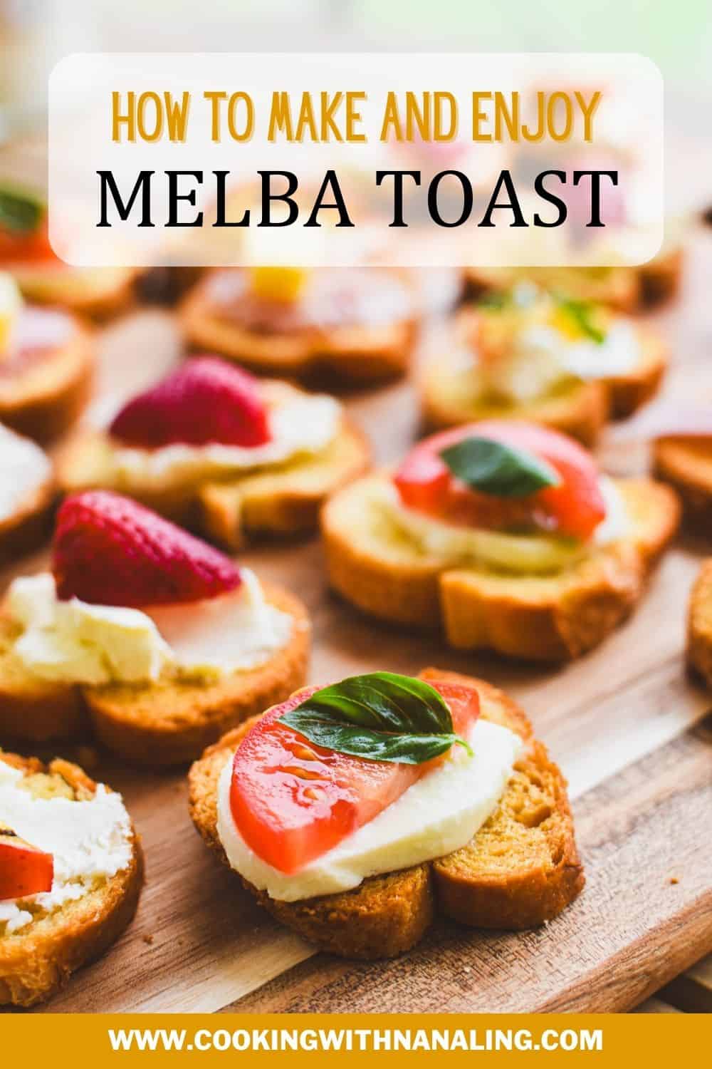Melba Toast Recipe Cooking With Nana Ling