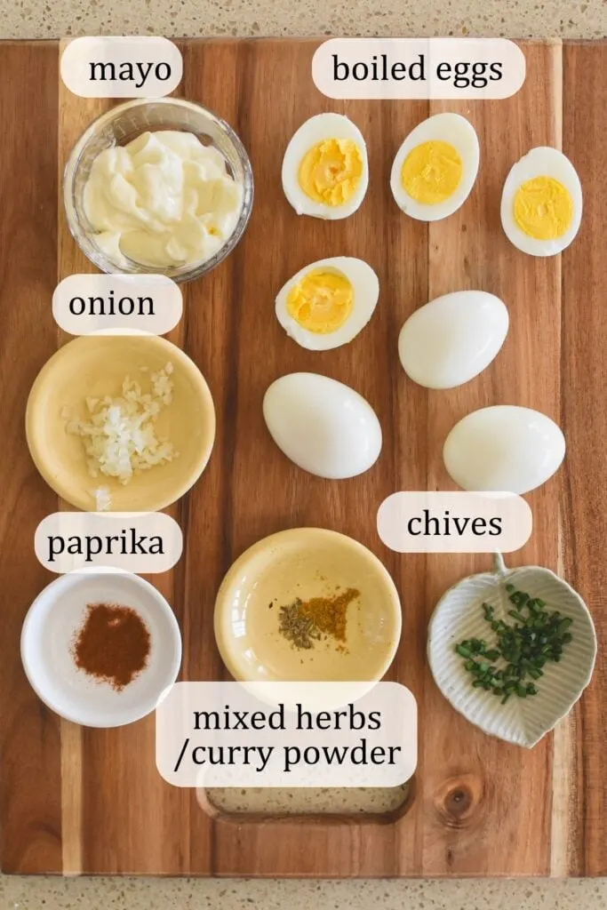 devilled eggs ingredients