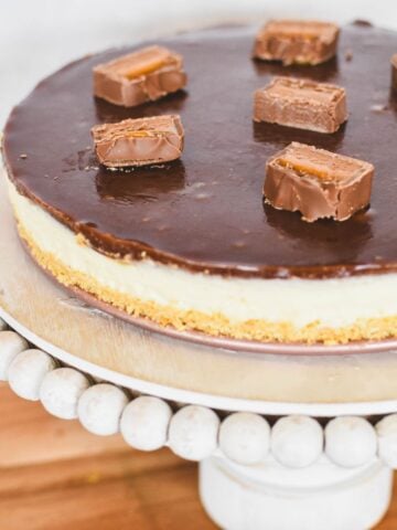 mars bar cheesecake.