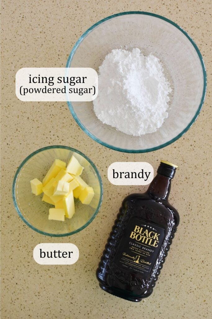 brandy butter ingredients.