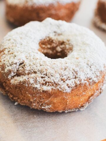 cinnamon doughnuts.