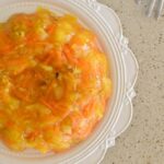 sunshine salad on plate.