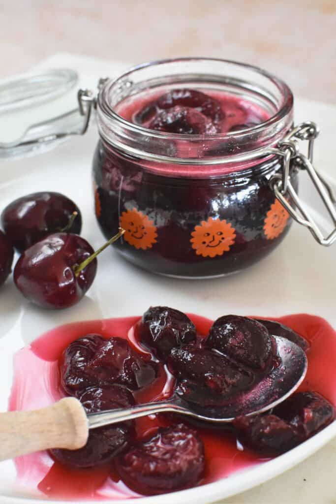 Cherry Compote Recipe Cooking with Nana Ling