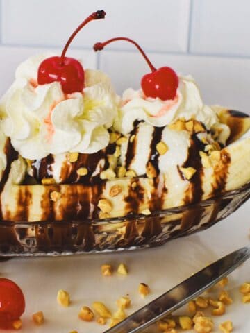 Classic Banana Split.