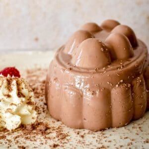 Chocolate Blancmange.