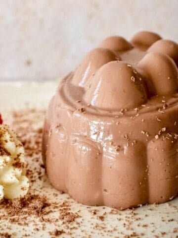 Chocolate Blancmange.