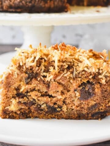 Lumberjack Cake slice.