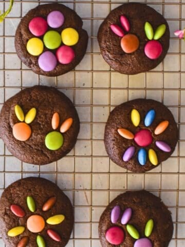 Smartie Cookies recipe.