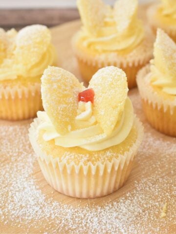 Butterfly cake.