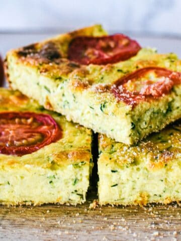 Zucchini Slice.