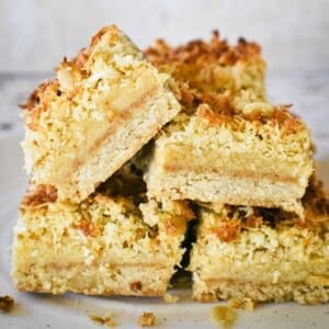 Caramel Oat Slice.