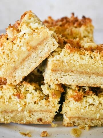 Caramel Oat Slice.