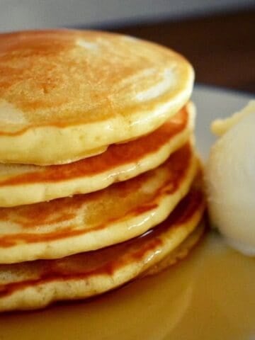 Stack of Scotch Pancakes.