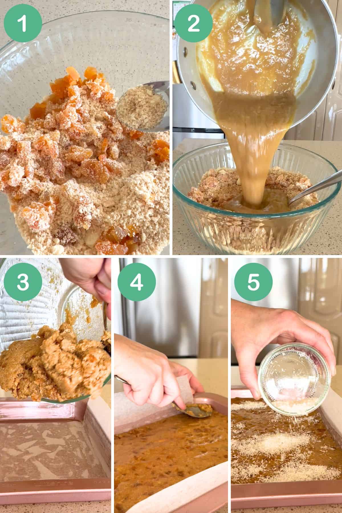 How to make Apricot Slice