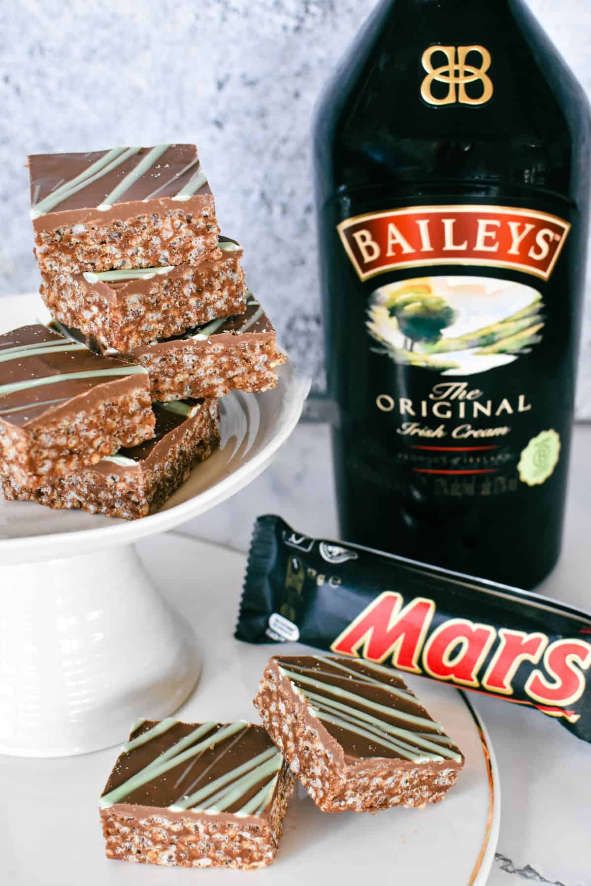 Baileys Mars Bar Slice.
