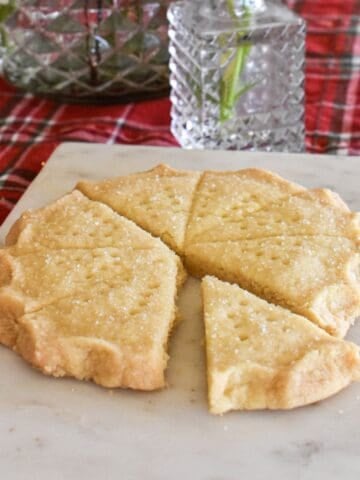 Scottish shortbread petticoat tails.