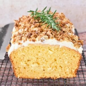 Anzac Cake on cooling tray.