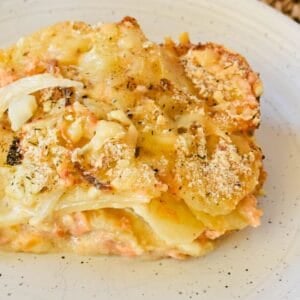 Salmon Potato Bake.
