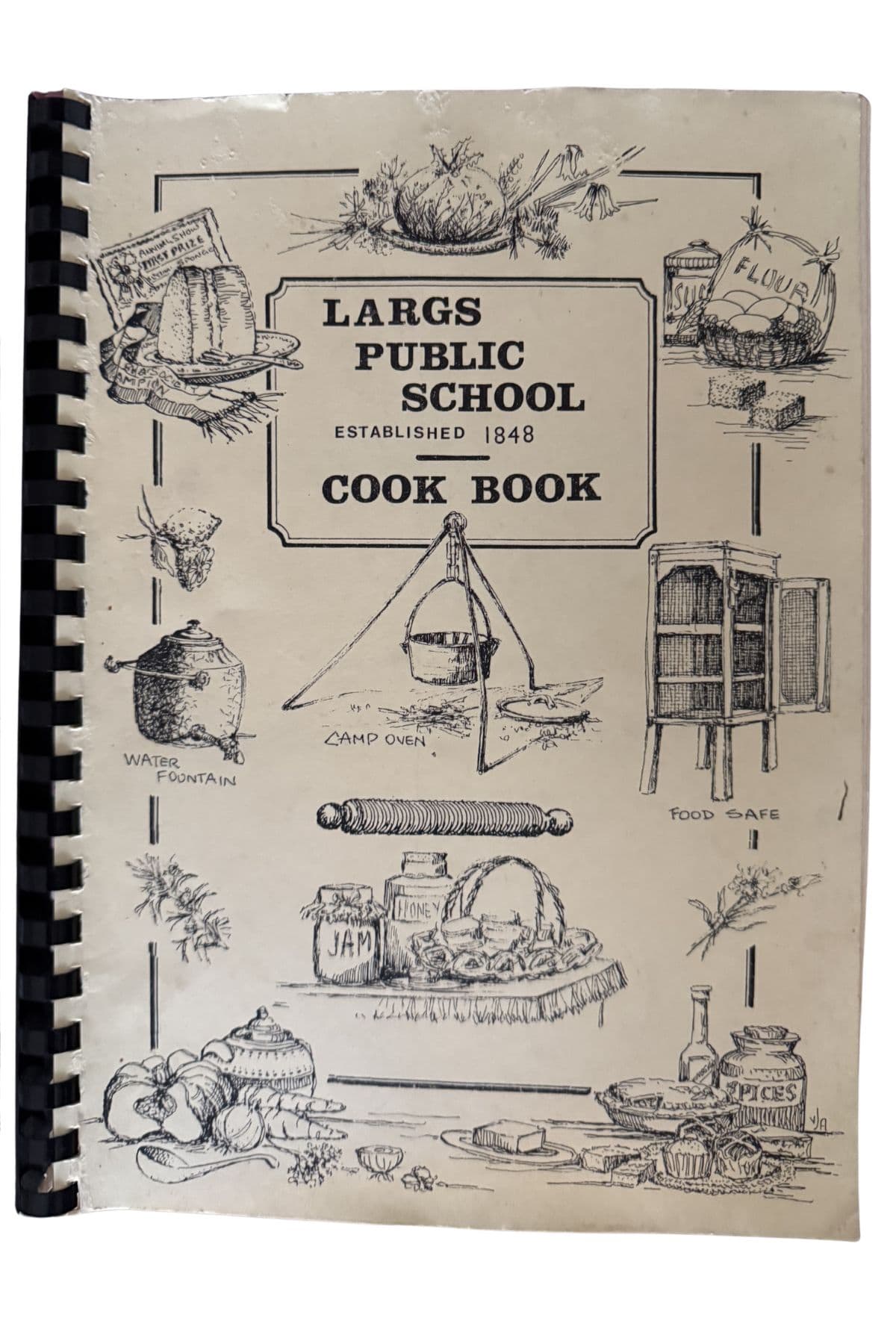 Community cookbook front cover.