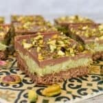 Dubai chocolate Slice with an Australian twist.