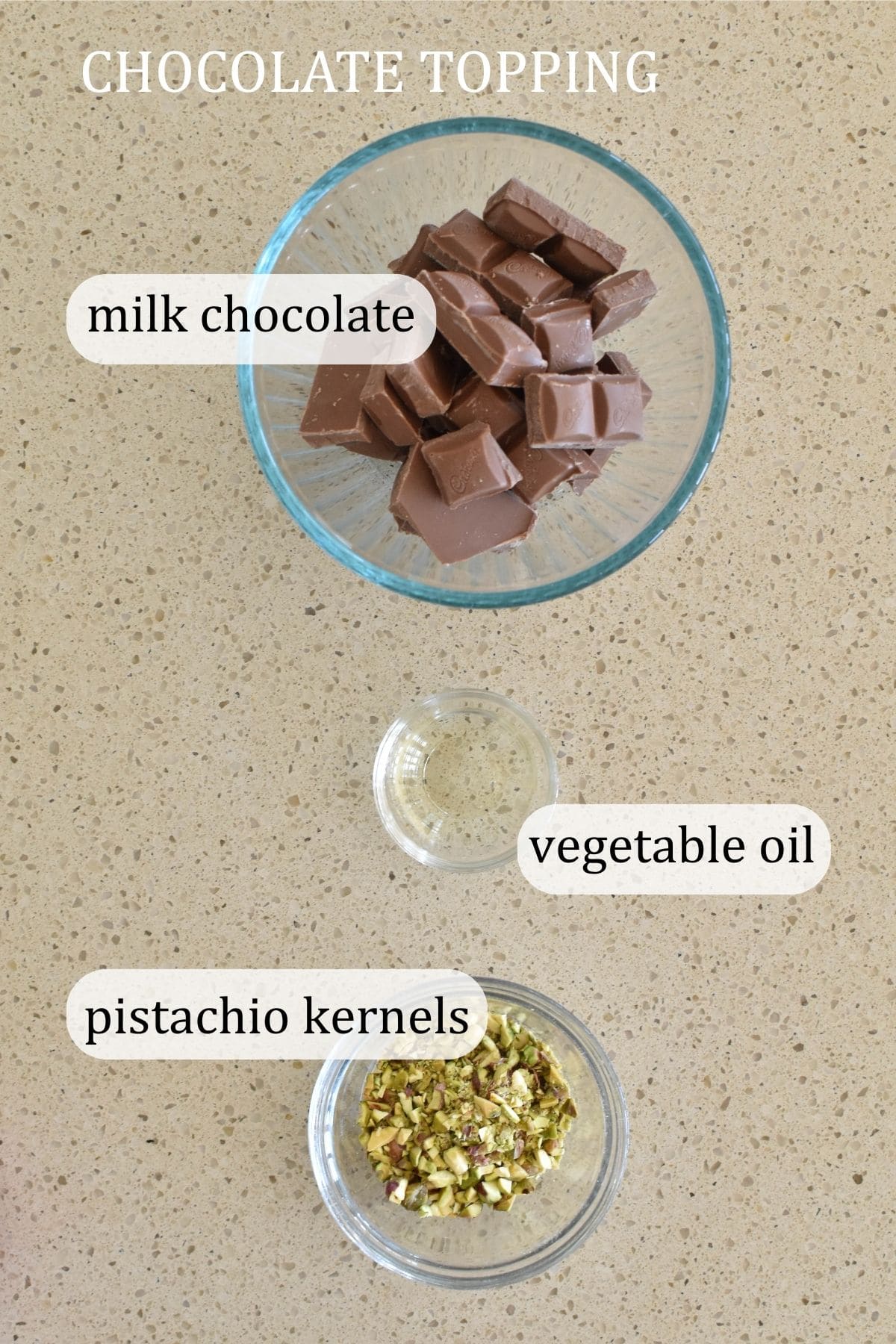 chocolate topping ingredients