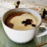 Yulefest Pudding in a mug.
