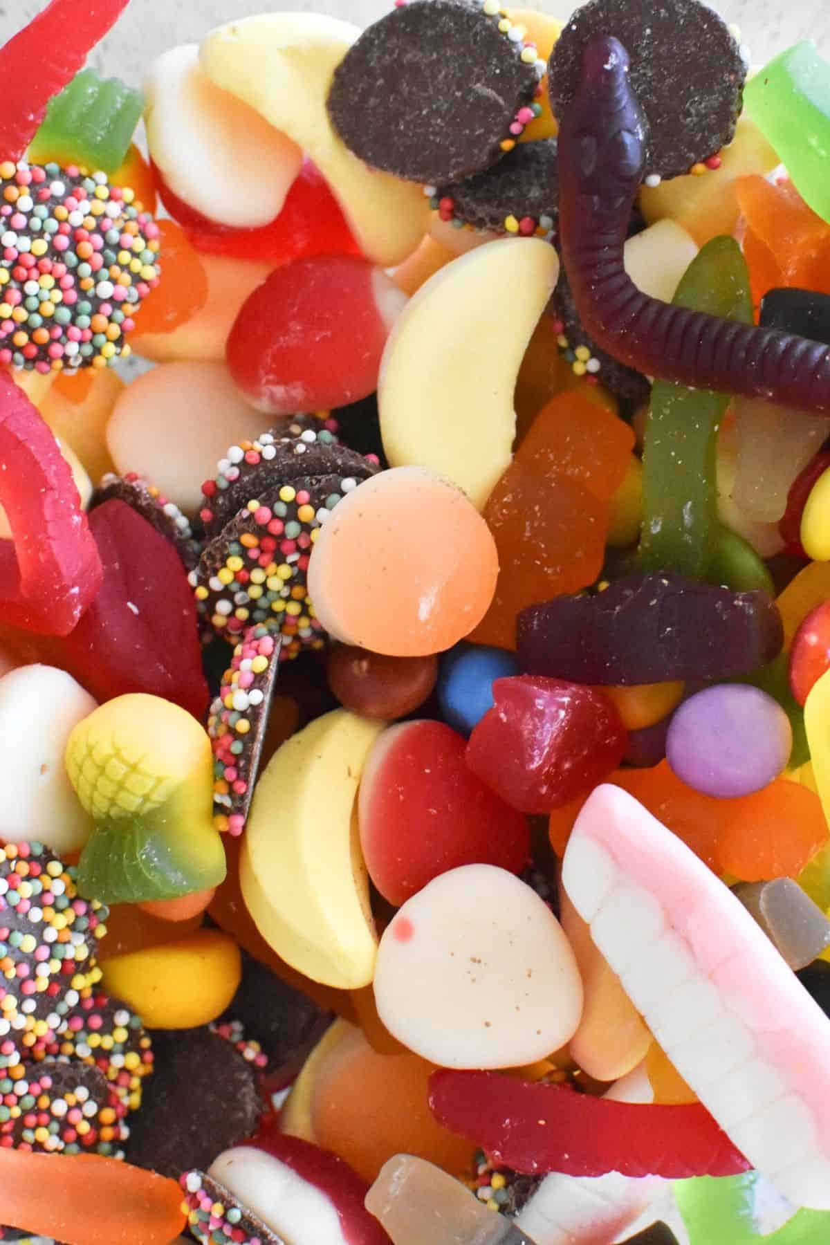 Mixed lollies